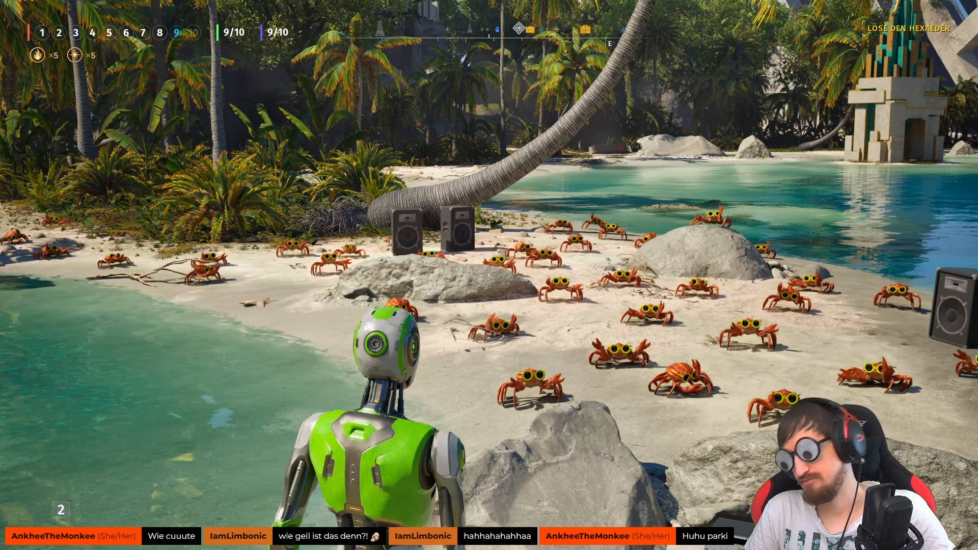 CrabRave in Talos Principle
